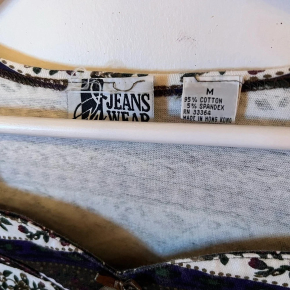 Adorable Vintage Jeans Wear Bodysuit - Picture 4 of 5